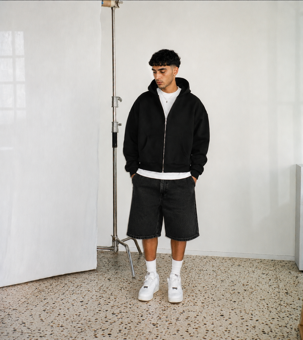 Essentials Hoods with Zipper