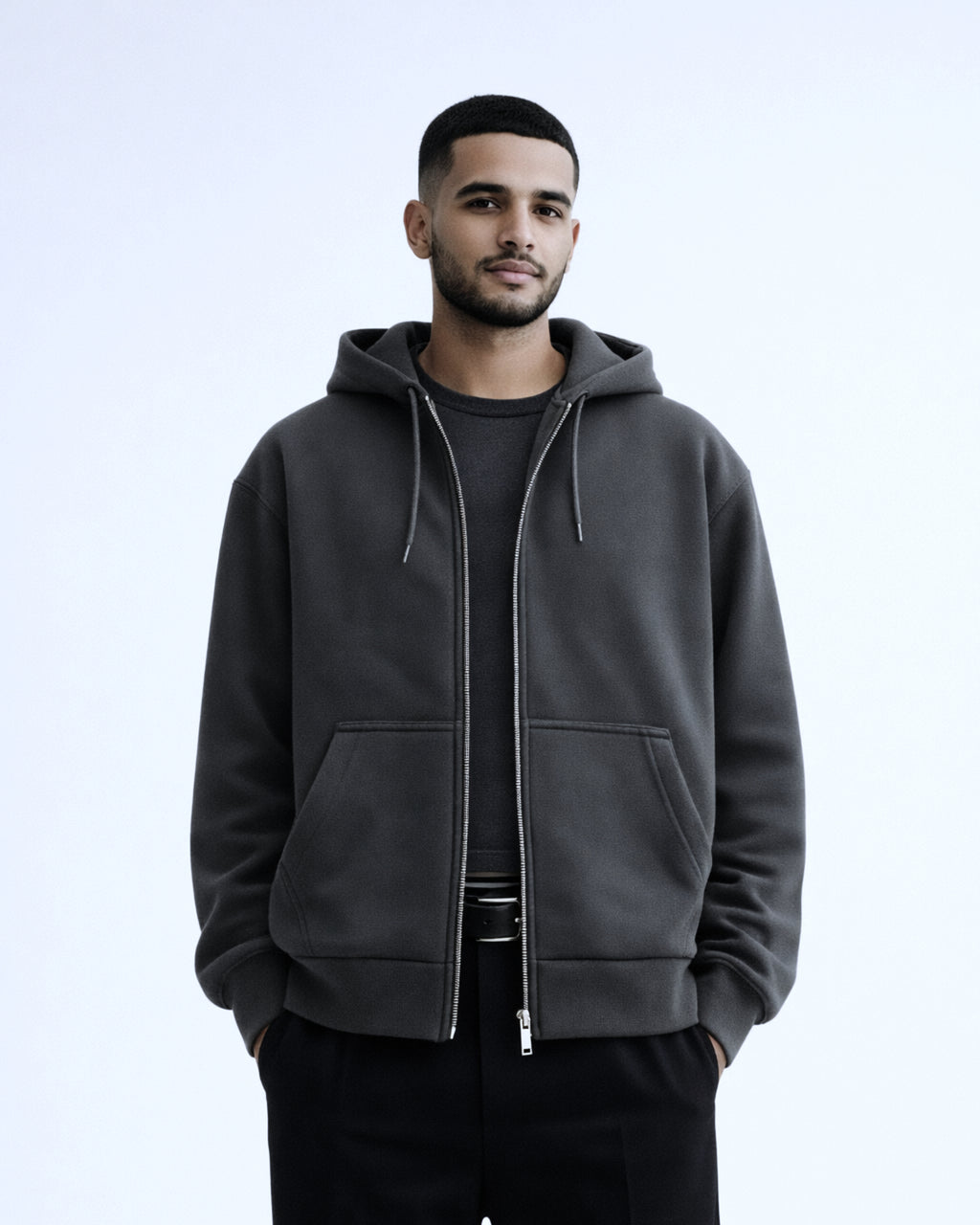 460 Statement Hood ( W/Zipper )