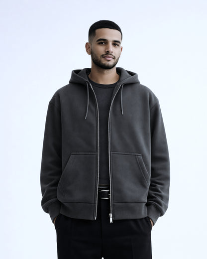 460 Statement Hood ( W/Zipper )