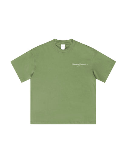 Designers Club Sage Logo Tee 320GSM