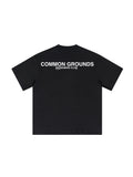 Designers Club Black Logo Tee 320GSM