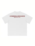 Designers Club White Logo Tee 320GSM