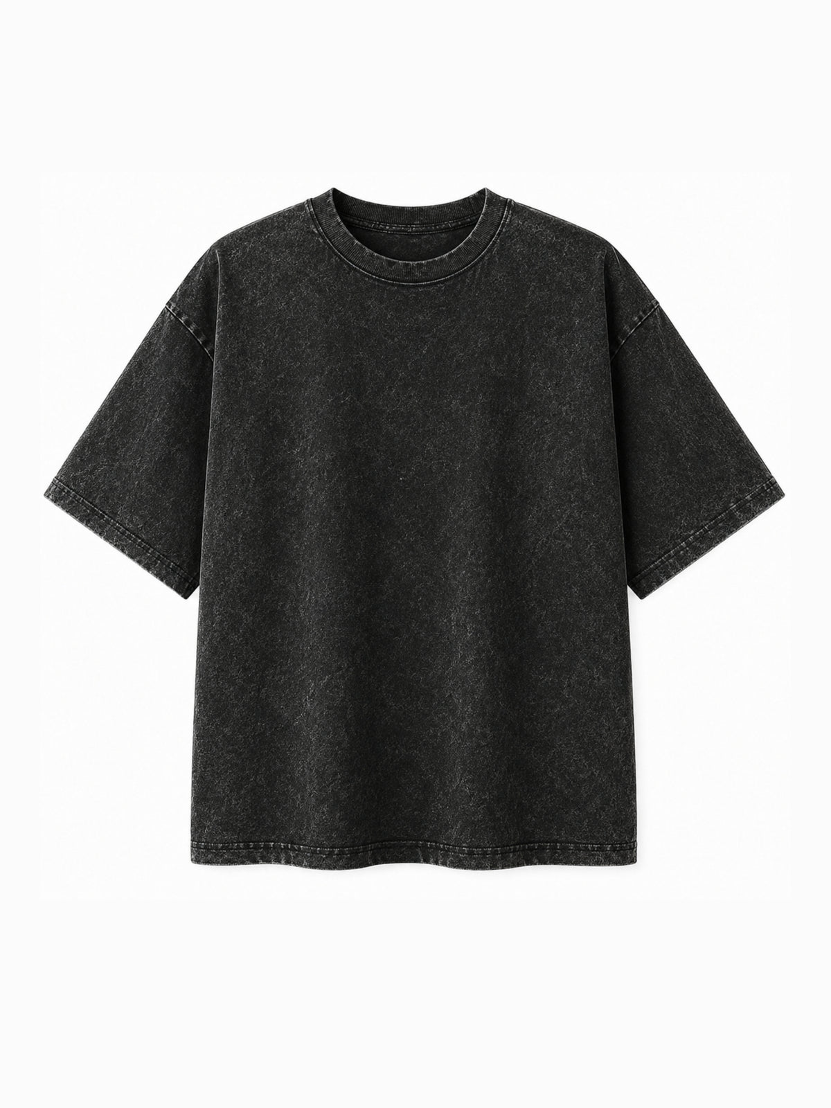 ACID WASH BLACK TEE