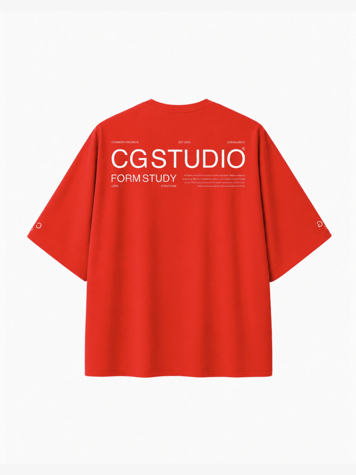 CG STUDIOS 01 - FORM STUDY Tee