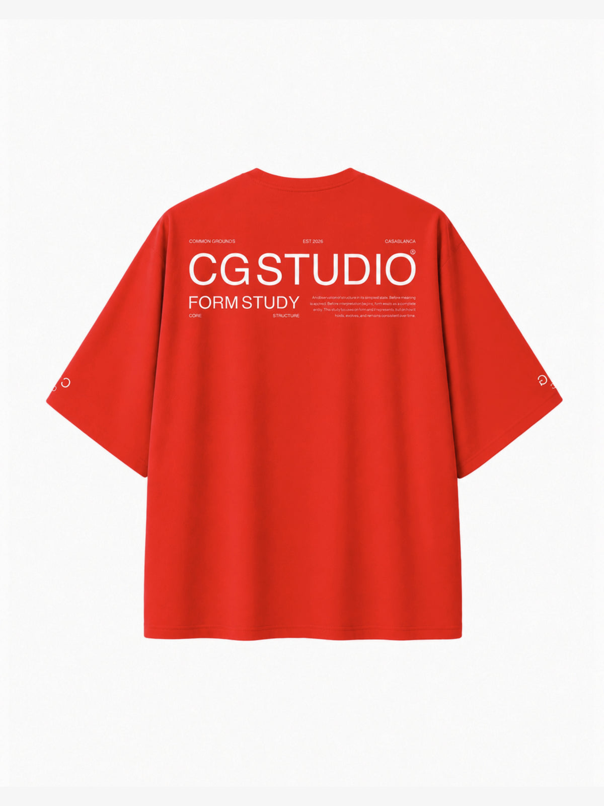 CG STUDIOS 01 - FORM STUDY Tee